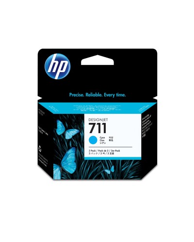 Cartouche d'encre originale HP CZ134A Cyan