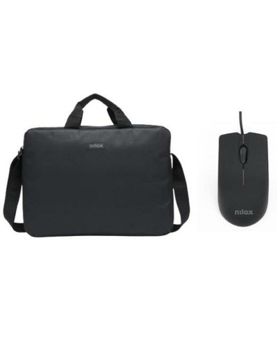 Laptopväska Nilox NXBM001 15,6'' USB Mus Svart