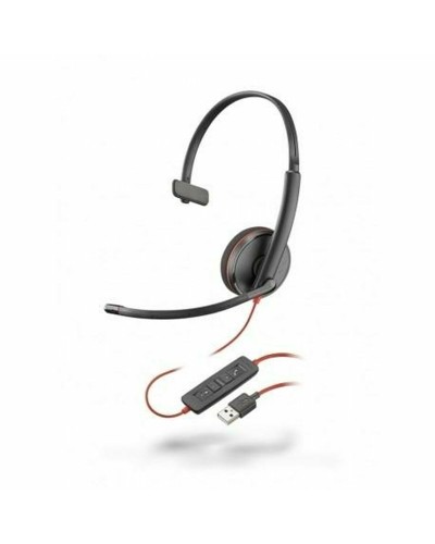 Auriculares con Micrófono Poly 209744-201 Negro