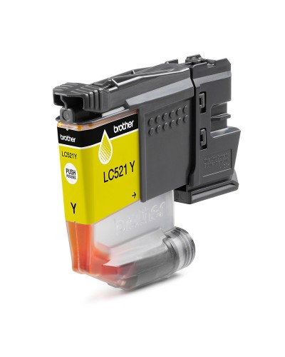 Cartucho de Tinta Original Brother LC521Y Amarillo