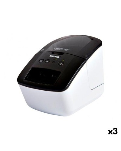 Thermodrucker Brother QL700 Schwarz (3 Stück)