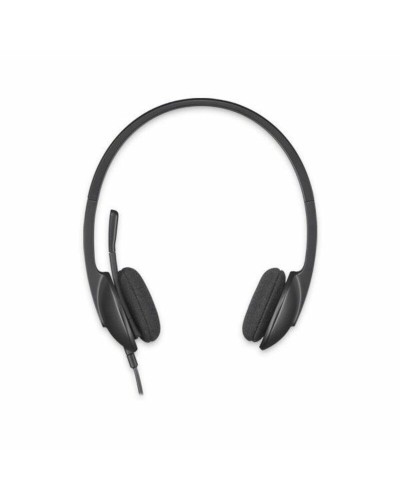 Kuulokkeet mikrofonilla Logitech 981-000475 Musta