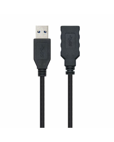 USB-Kabel NANOCABLE 10.01.0901-BK Schwarz
