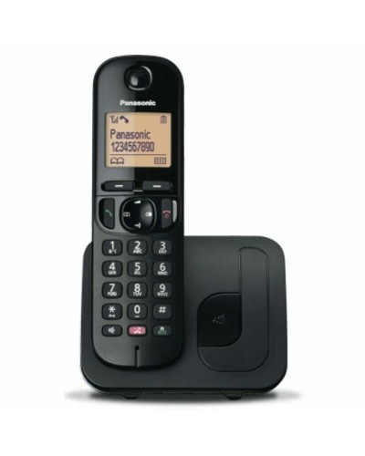 Téléphone Sans Fil Panasonic KX-TGC250SPB Noir 1,6"