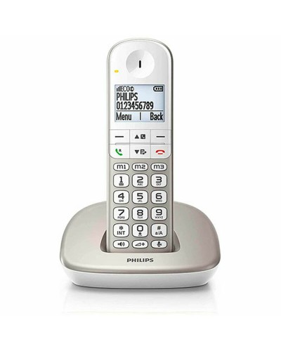 Telefono Senza Fili Philips XL4901S/23 1,9" DECT Bianco