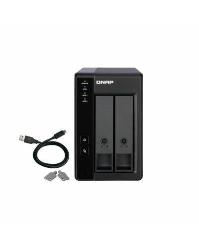 Memorizzazione in Rete NAS Qnap TR-002 Nero