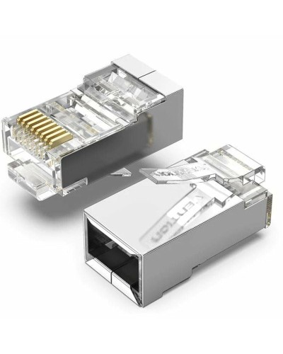 Conector RJ45 Vention IDCR0-100 Plateado