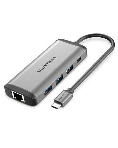 Hub USB Vention CNDHB Zilverkleurig