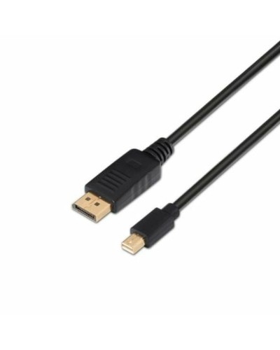 Adaptateur Mini DisplayPort vers DisplayPort Aisens A124-0131 2 m Noir