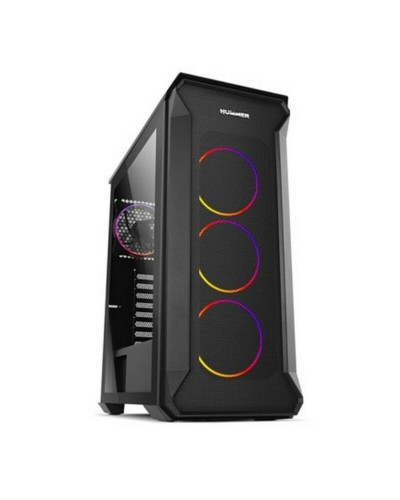 Boîtier Demi Tour Micro ATX / Mini ITX / ATX Nox-Xtreme Hummer Quantum Noir