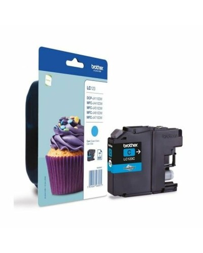 Compatible Ink Cartridge Brother LC-123CBP Cyan