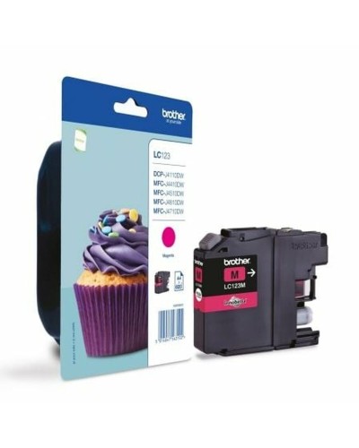 Patron Kompatibel Brother LC-123MBP Magenta