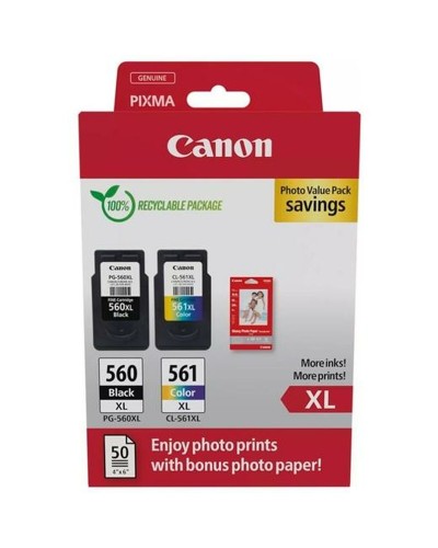Original Ink Cartridge Canon 3712C008 Multicolour