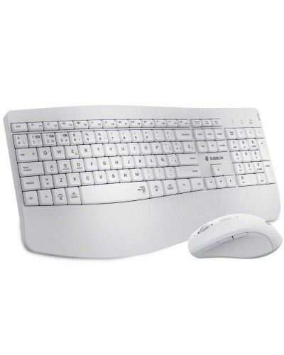 Teclado y Ratón Subblim SUBKBC-DCOPW1 Blanco