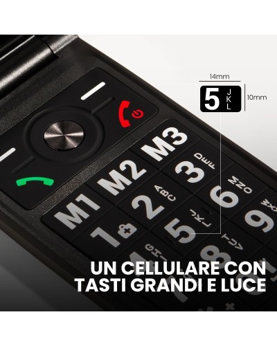 Smartphone SPC 2342N Svart 128 GB 2,4"