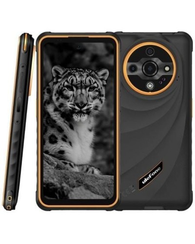 Smartphone Ulefone ULEARX31O Octa Core 128 GB Noir Orange 6 GB RAM