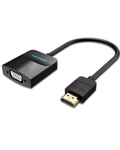 Adaptador HDMI a VGA Vention 42444 Negro 15 cm