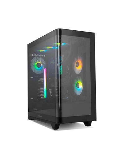 ATX Semi-Tower Gehäuse Nox-Xtreme HUMMER ETHER Schwarz