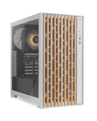 ATX semi-tornikotelo Nox-Xtreme NXHUMMERELEMENT Valkoinen