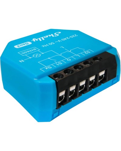 Intelligenter Stecker Shelly S3SW-0A2X4EUL Bluetooth Wi-Fi 230 V 16 A