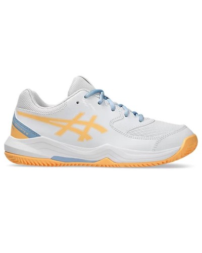 Lasten padelkengät Asics Gel-Dedicate 8 Padel Gs Valkoinen