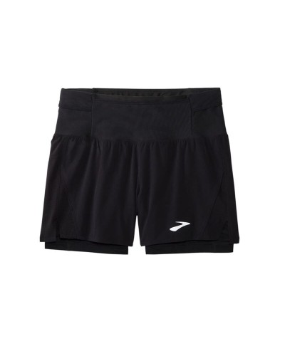 Sportbroekje voor heren Brooks High Point 5" 2-in-1 Zwart