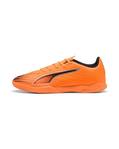 Fotbollsskor för inomhusbruk för vuxna Puma Ultra 6 Play IHeat Fire Orange