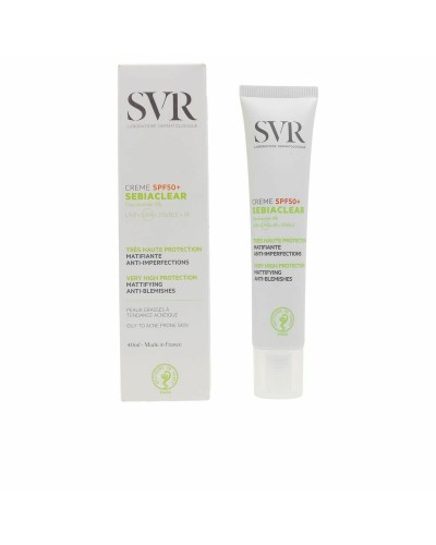 Sun Block SVR Sebiaclear Spf 50 40 ml Anti-imperfections Sebum-Regulating