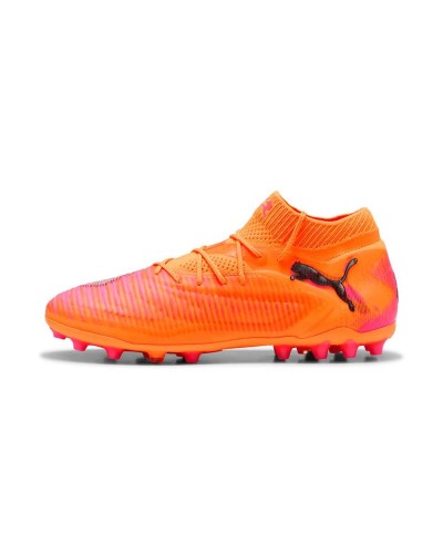 Botas de Fútbol para Adultos Puma Future 8 Ultimate Mg Heat Fire Naranja