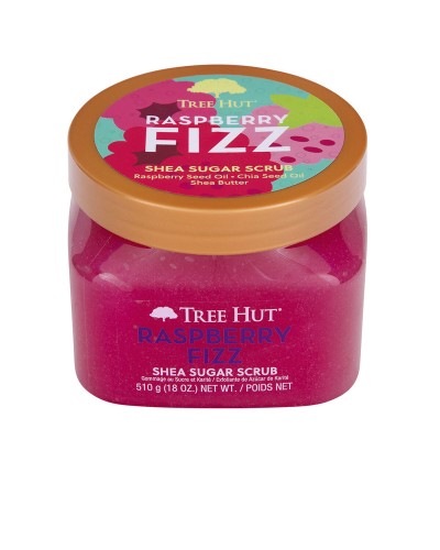 Vartalon kuorinta-aine Tree Hut Raspberry Fizz 510 g