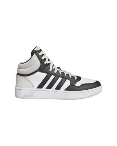 Zapatillas Casual Hombre Adidas Hoops 3.0 Mid Blanco