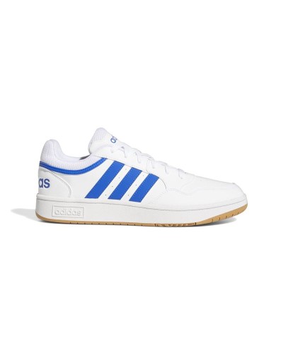 Casual Herensneakers Adidas Hoops 3.0 Low Wit