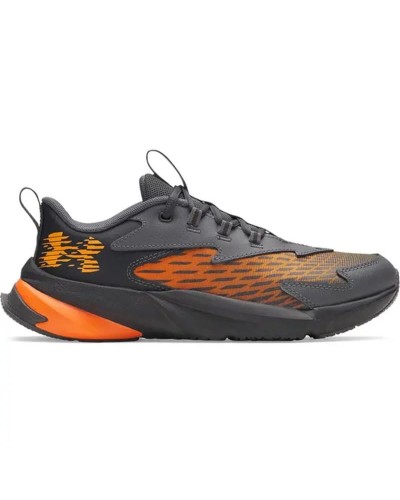 Sports Shoes for Kids Under Armour Bgs Scramjet 7 Black Orange