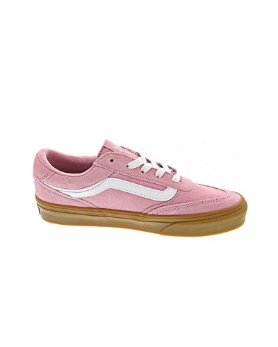 Casual Damenturnschuh Vans Brooklyn Ls Sudm Rosa