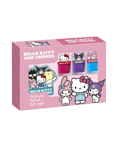 Nageldesignset Hello Kitty HELLO KITTY 3 Delar