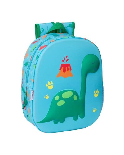 3D-schoolrugzak Safta 27 x 33 x 10 cm Dinosaurus