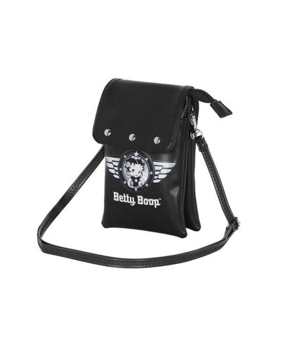 Sac pour téléphone portable Betty Boop Noir