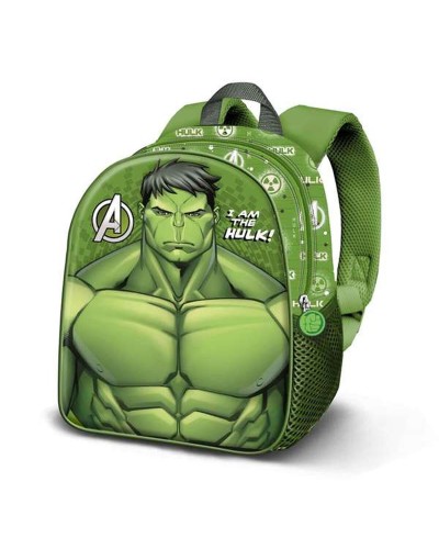 Koululaukku Hulk Vihreä