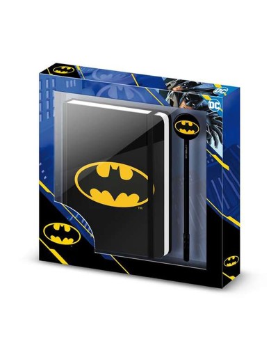 Diario con Accessori Batman Nero 22,4 X 2,2 X 23,2 cm