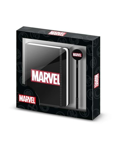 Agenda avec accessoires Marvel Noir 22,4 X 2,2 X 23,2 cm