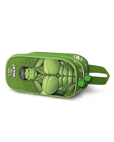 Kaksilokeroinen laukkku Hulk Vihreä