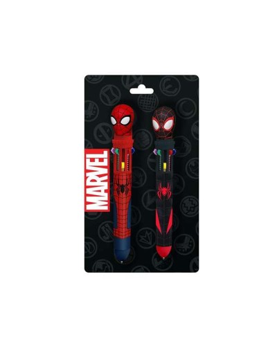 Set de Bolígrafos Spider-Man Rojo