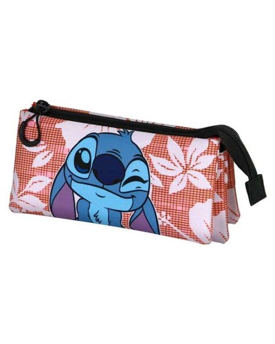 Necessaire Stitch Rosa 11 x 23 x 7 cm