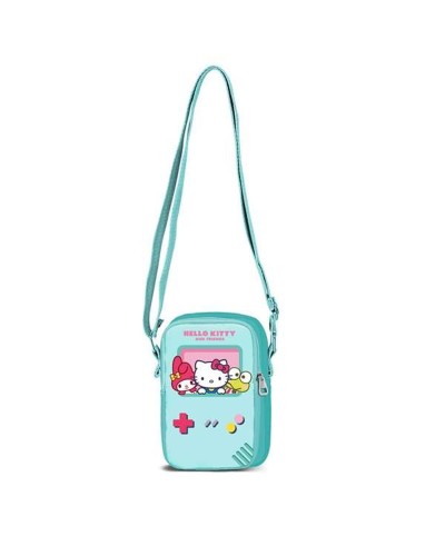 Schoudertas Hello Kitty Turkoois 19 x 13 x 3 cm
