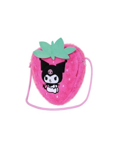 Shoulder Bag Kuromi Pink 22 x 22 x 8 cm