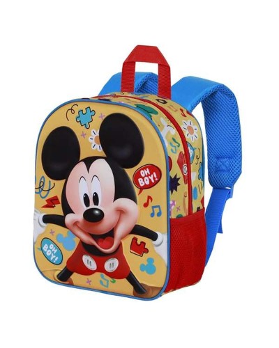 Koululaukku Mickey Mouse Keltainen 30 x 25 x 10 cm