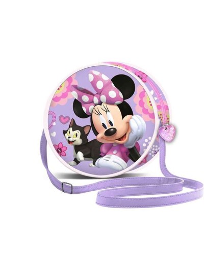 Umhängetasche Minnie Mouse Lila 18,5 x 18,5 x 7 cm