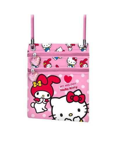 Olkalaukku Hello Kitty Pinkki 17 x 15 x 4 cm