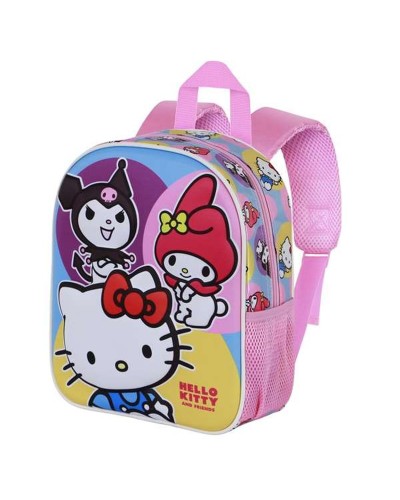Skolryggsäck Hello Kitty Rosa 30 x 25 x 10 cm