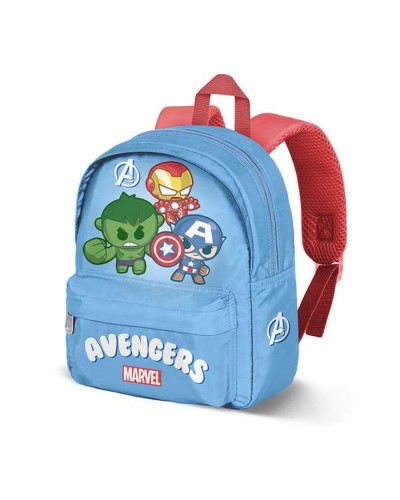 Zaino Scuola The Avengers Azzurro 27 x 22 x 10 cm